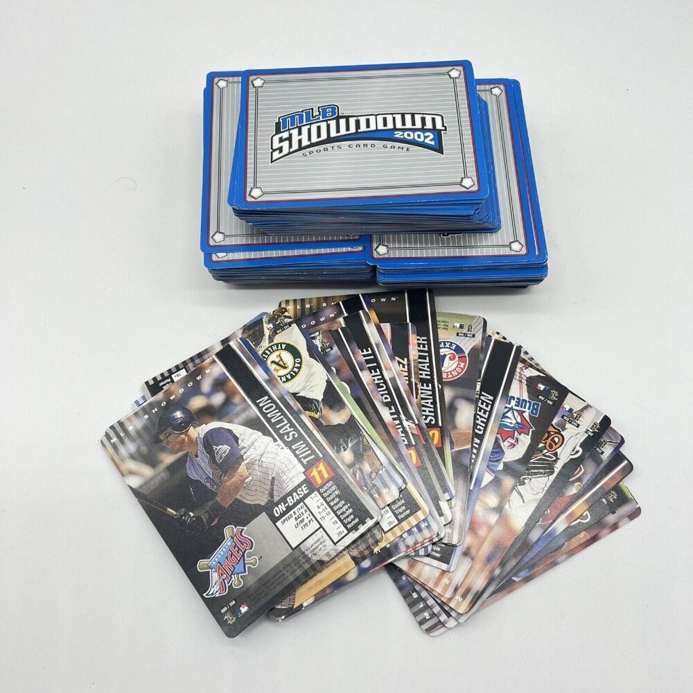 MLB Showdown 2002‎ Sports Card Trading Game Lot Incomplete Vintage Baseball